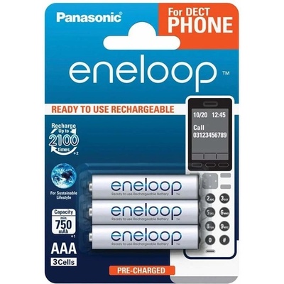Panasonic Eneloop Micro AAA 3ks 4MCCE/3DE