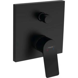 Hansgrohe Vivenis - Смесител за вградена вана, 2 изхода, черен мат 75416670 (75416670)