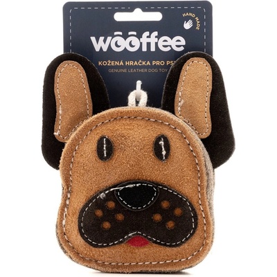 Wooffee pravá kůže buldoček 14 cm