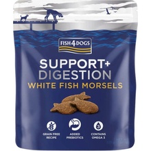 Fish4Dogs Support+ Digestion White Fish Morsels 225 g
