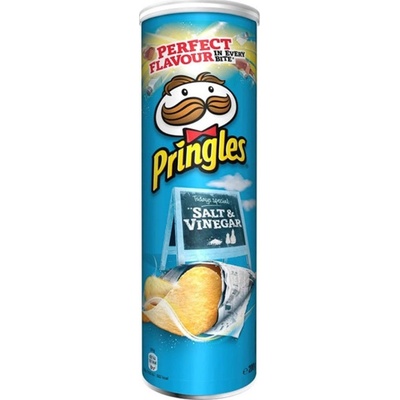 Kellogg Europe Pringles sůl a ocet 165 g