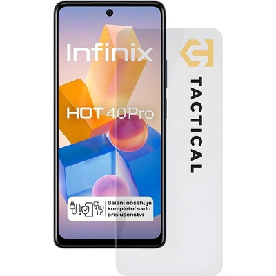Tactical Glass Shield 2.5D стъклен протектор за Infinix Hot 40 Pro - Прозрачен KP30846 (30846)