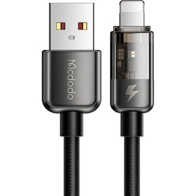 Mcdodo CA-3140 Lightning, 12W, 1,2m, černý