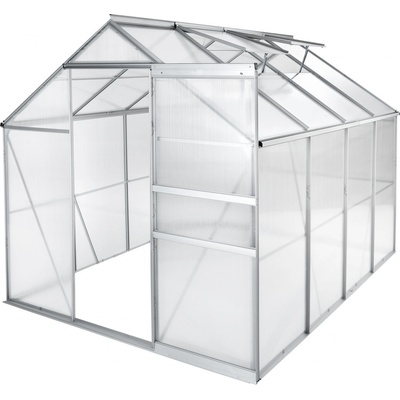 TecTake 402476 bez základny 250 x 185 x 195 cm hliník