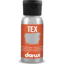 Darwi TEX Farba na textil 100050010 biela 50 ml