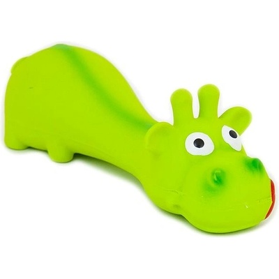 Akinu Hračka pre psa latex žirafa zelená 16 cm