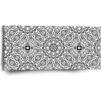 Sablio Obraz Bílé mehendi - 110x50 cm