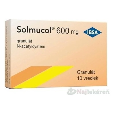 Solmucol 600 mg gra. 10 x 2,7 g