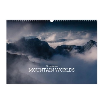 Calvendo Picturesque Mountain Worlds (Wall Calendar 2026 DIN A3 landscape), CALVENDO 12 Month Wall Calendar | Calvendo, Stefan Becker