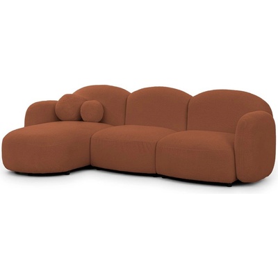 ROPEZ Теракотен ъглов диван от букле (ляв ъгъл) Orbit - Ropez (Orbit A+OT+1,5+1,5+A Quelle 54 Standard)