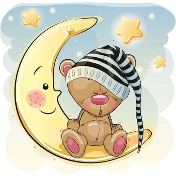 DIMEX ART s. r. o Флизелинов фототапет плюшено мече 375 x 250 см