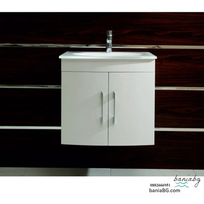Inter Ceramic Долен конзолен pvc шкаф за баня icp 6092 w КАЯ