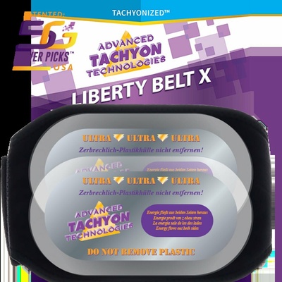 Tachyon ULTRA Liberty Belt X pás s 2 Tachyonized ULTRA diskami na driek a trup