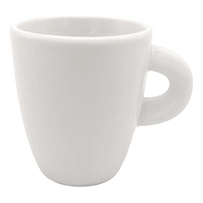 Чаша кафе порцелан 70 мл. , бяла