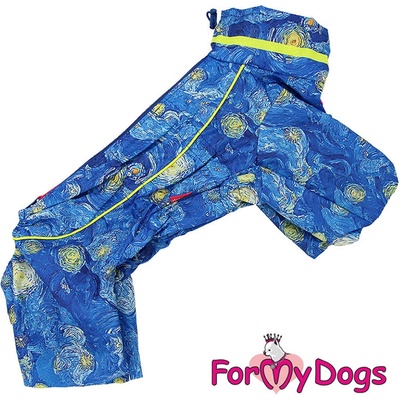 FOR MY DOGS pláštěnka BLUE WAVES