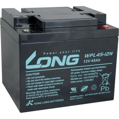 LONG 12V 45Ah PBLO-12V045-F8AL