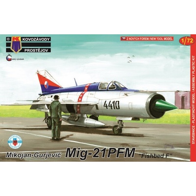 Kovozávody Prostějov Mikojan-Gurjevič MiG-21PFM 1:72