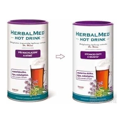 HERBALMED HOT DRINK nachladnutie a nádcha-Dr.Weiss 180 g