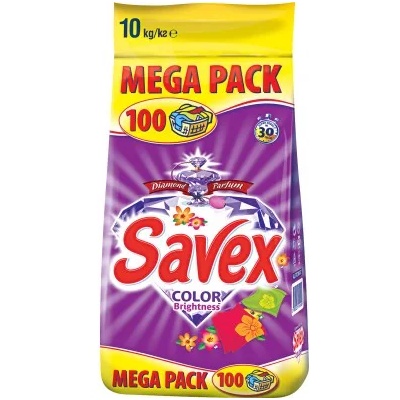 Savex прах за цветно пране, 112 пранета, 9кг