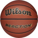 Wilson Тренировъчна баскетболна топка, за употреба на открито/закрито, размер 6 - wilson reaction pro