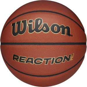 Wilson Тренировъчна баскетболна топка, за употреба на открито/закрито, размер 6 - wilson reaction pro