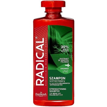 Farmona Natural Cosmetics Laboratory Radical Шампоан против косопад за увредена и капеща коса, 400 ml