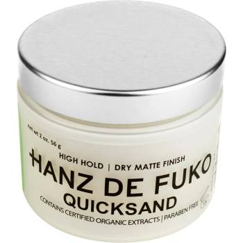 Hanz de Fuko Quicksand (56 г) Шампоан за коса с матова глина със силна фиксация Стайлинг zа коса