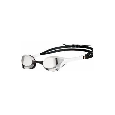 arena Cobra Ultra Swipe Mirror Unisex Race Swimming Goggles for Adults, Diving Goggles with Curved Mirror Lenses, Anti-Fog, UV Protection, 5 Interchangeable Nose Bridges - 002507