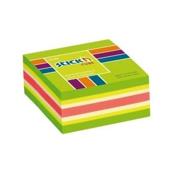 STICKN-HOPAX Samolepiaci bloček mini 51x51mm zelený mix