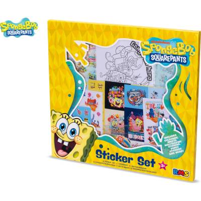 Mikro trading spongeBob sada nálepek 500 ks
