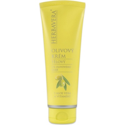 Herbavera olivový krém na ruce s Aloe verou a vitamíny A + E 120 ml