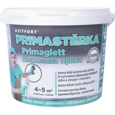 KITTFORT Primastěrka Vnitřní vyrovnávací stěrka, 5 kg PRIMAGLETT 5KG