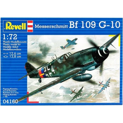 Revell Messerschmitt Bf 109 G-10 Model Set letadlo 37 dílů 1:72
