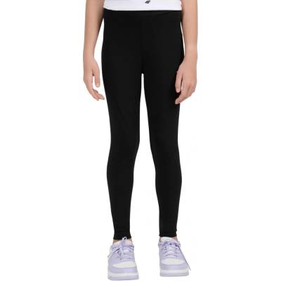 4F Tights Cas F318 Deep Black černá