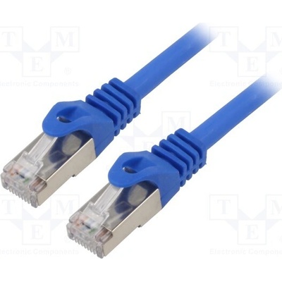 Gembird PP6A-LSZHCU-B-10M Patch S/FTP Kat. 6a RJ45 vidlice z obou stran lanko Cu