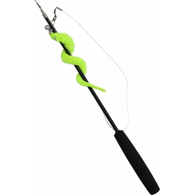 Uniq Pets Teleskopické škádlítko s housenkou 100 cm
