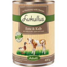 Lukullus Adult kachna & telecí 6 x 400 g