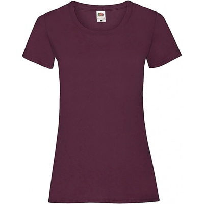 Fruit of the Loom Ladies Valueweight T fuchsiová