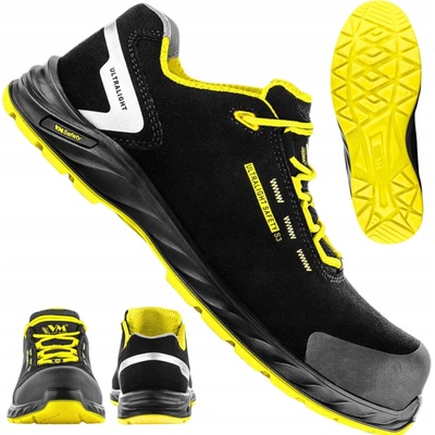 VM Footwear CALIFORNIA S3 ESD obuv Čierna-Žltá