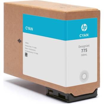Image 1 of HP 775 cartridge, 500 ml, Cyan (1XB17A)