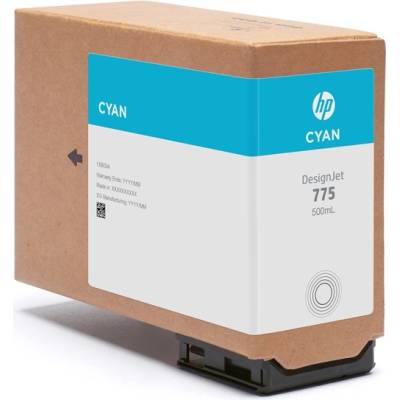 HP 775 cartridge, 500 ml, Cyan (1XB17A)