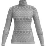 Löffler Дамско синтетично термобельо Löffler Women's Rollneck L/S Transtex Warm RETR'X Synthetic base layer - Grey Melange - размер 32/34 (EU) (114-3687-0111)