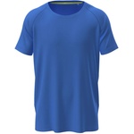Stedman mesh raglan st8410 / Мъжка спортна риза раглан - френско синьо (st8410brrxxl)