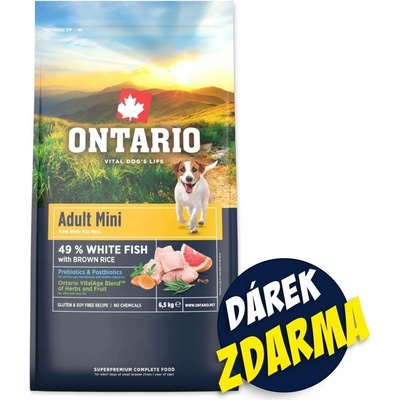 Ontario adult mini rybí 6,5 kg