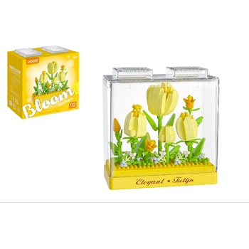 KOCO Stavebnice mini Tulipány 295 ks
