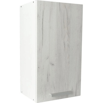 Matis Кухненски шкаф горен с една врата in v40 снежен дъб