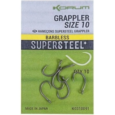 Korum Grappler Hooks Barbless vel.8 10 ks