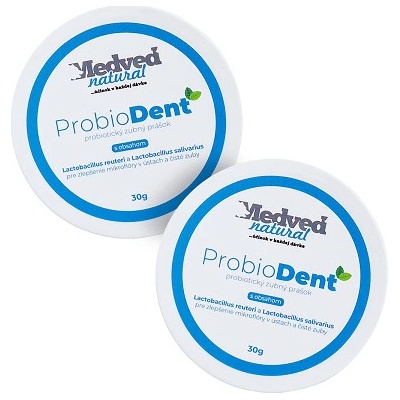 Medveď natural ProbioDent 30 g 2 x 60 g