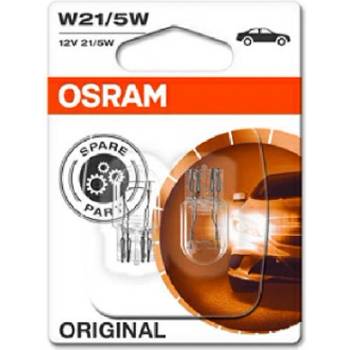 Image 1 of OSRAM Крушка osram w21/5w, 12v, 5/21w, 2 броя