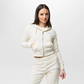Image 1 of Jack Wills Суичър Jack Wills Women's Slim Zip Hoodie - Vintage White